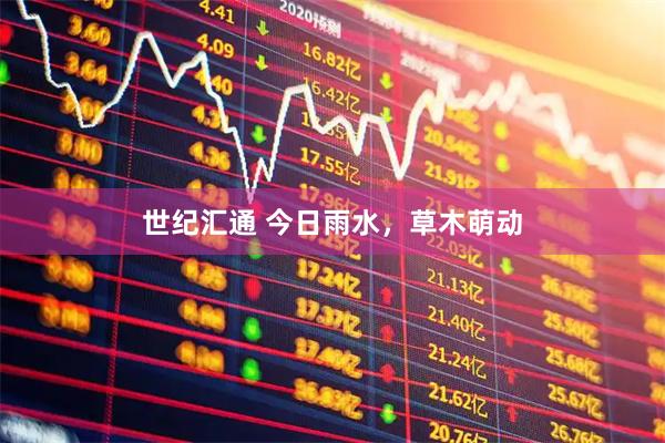 世纪汇通 今日雨水，草木萌动