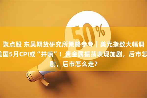 聚点股 东吴期货研究所策略参考｜美元指数大幅调整，美国5月CPI或“井喷”！贵金属振荡表现加剧，后市怎么走？