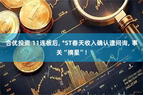合优投资 11连板后, *ST春天收入确认遭问询, 事关“摘星”!