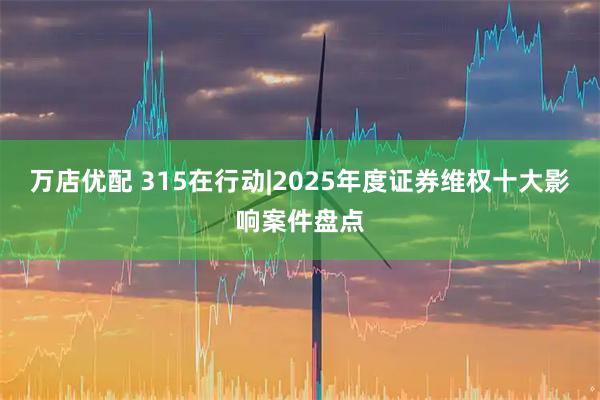 万店优配 315在行动|2025年度证券维权十大影响案件盘点