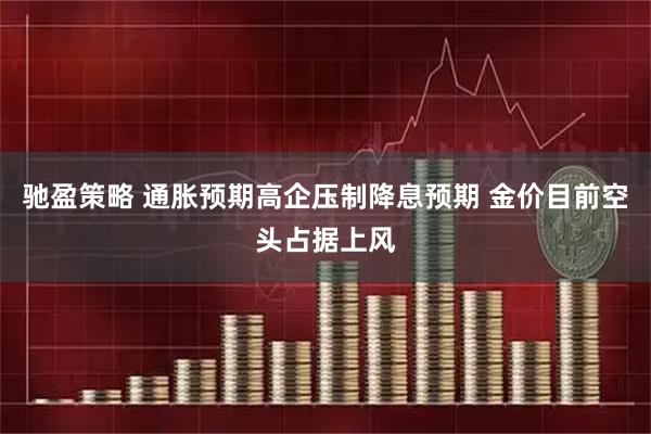 驰盈策略 通胀预期高企压制降息预期 金价目前空头占据上风