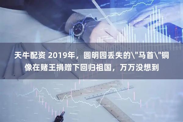 天牛配资 2019年,圆明园丢失的