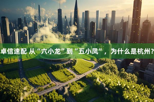 卓信速配 从“六小龙”到“五小凤”，为什么是杭州？