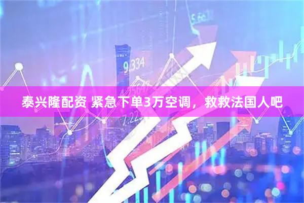 泰兴隆配资 紧急下单3万空调，救救法国人吧